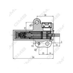 GMB Premium Hydraulic Auto Tensioner