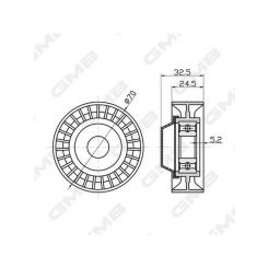 GMB Premium Pulley