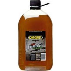 Diggers Raw Linseed Oil 4L