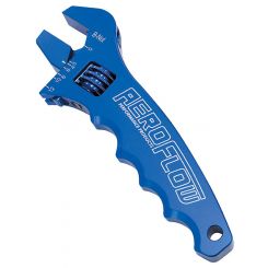 Aeroflow Aluminium Adjustable Grip Spanner Blue