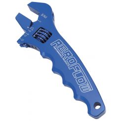 Aeroflow Aluminium Adjustable Grip Spanner Blue