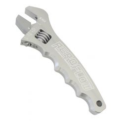 Aeroflow Aluminium Adjustable Grip Spanner Silver