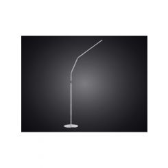 Daylight Slimline 4 Floor Lamp Brushed Steel