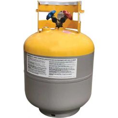 Alcius Twin Valve Gas Cylinder 22Kg White