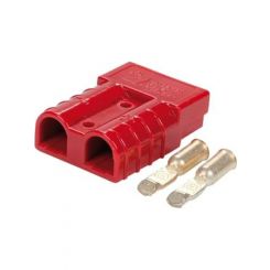 Anderson 50A Red Connector 6Awg Contacts