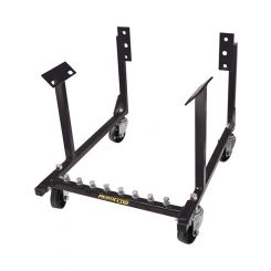 Aeroflow Engine Cradle Black For Chevy Engines With Steel Wheels