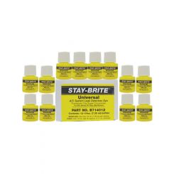 Bright Solution Stay-Brite Uv Dye 12 x 1/4 Oz Bottles
