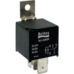 Britax Relay Hd Mini 12V 60/80A 5 Pin Change Over Spdt 9.5mm