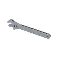 Aeroflow Wheelie Bar And General Purpose Adjustable Spanner Silver