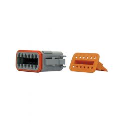 Deutsch DT 12 Way Plug & Wedge Kit Pack Of 2