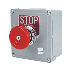 Eaton Emergency Stop Push Button Latching Twist Release No+Nc