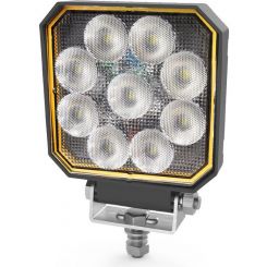 Ecco Square LED Bluetooth Work Light 12-24V Flood 1500Lm