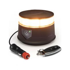 Ecco Rechargeable LED Beacon 12-24V 7 Flash Patterns With Remote