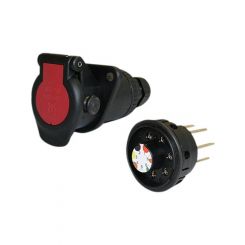 Erich Jaeger Trailer Socket Ebs 24V 9-16mm Screw Contacts
