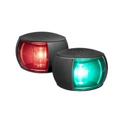 Hella Naviled Lamp Pair 2Nm Md12/24 Black 2Lt