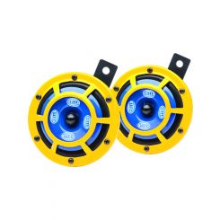Hella Horn Disc Type 12V Sharp Tone 415Hz / 350Hz 115Db Twin Pack