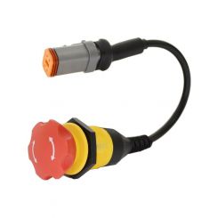 Kissling Emergency Stop Switch N/C+N/O Contacts Push Button Latching