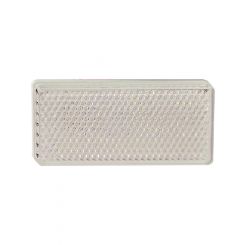 Autolamps LED Pack 50 White Reflectors 70 x 30 x 6mm 3M Tape