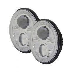 LV LED Headlight High/Low Beam Park Light 7In 9-36V 30W