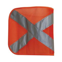 LV Mining Whip Flag Only With Reflective Silver Cross