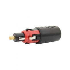 LV DC Accessory / Merit Plug 12V 8A Green Led Indicator Fused