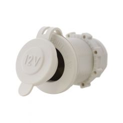 LV DC Accessory Socket With Cover White