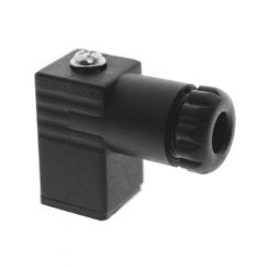 LV Din Connector Type C 12/24V Black Cover 15mm