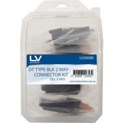 LV DT Type 2 Way Connector Kit 2 Circuit 5 Set Display Pack