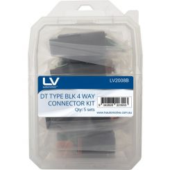 LV DT Type 4 Way Connector Kit 4 Circuit 5 Set Display Pack