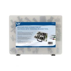 LV Weather Pack Connector Kit With Removal Tool 169 Pcs
