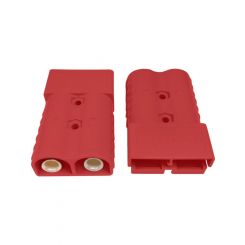 LV 50A Red Power Connector Pair Cable Size 6 B&S 16mm2