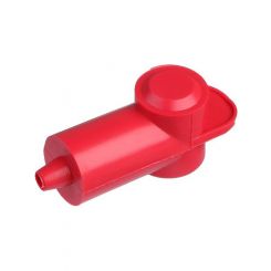 LV 12mm Insulator Red 5Pcs Length 25mm, Ring Od 12mm