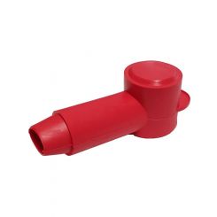 LV 26mm Ext Insulator Red 5Pcs Length 52mm, Ring Od 26mm