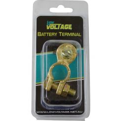 LV Battery Term Stud Type 1 x Neg Fits Standard Post Batteries