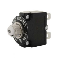 LV 5A Panel Mount Circuit Breaker 32Vdc Manual Reset