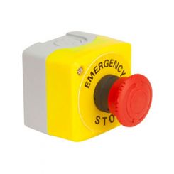 LV Emergency Stop Switch 3Xnc Contacts Latching Twist