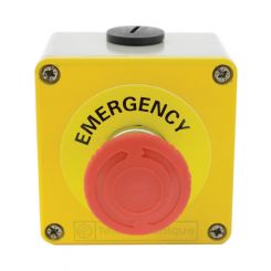 LV Emergency Stop Switch No+Nc Contacts Latching Twist