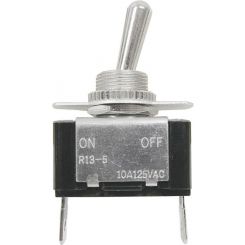 LV On -Off 20A Toggle Switch Pack 10 Spst Blade Terminals