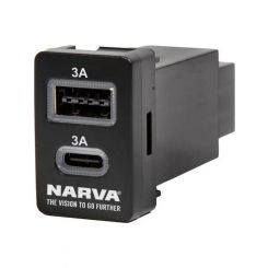 Narva O.E Style Fits Toyota Usb A - Usb C Outlet