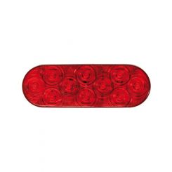 Peterson Fluid LED Stop Tail Lamp Kit Oval 9-32V Grommet Mount
