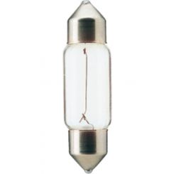 Philips Festoon 12V 10W Long Life Globes Supplied