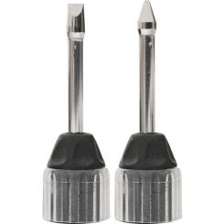 Plusquip 50W Soldering Iron Tips Conical & Chisel Types