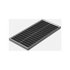 Redarc 60W Fixed Solar Panel Blk Frame 395 x 805mm 3.7Kg