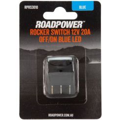 Roadpower Switch Rocker 12V 20A Off/On Spst 20mm Mount