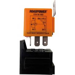 Roadpower Relay Timer 12/24V 10A Adjustable Delayed Turn