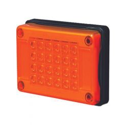 Roadvision LED Indicator Lamp Amber 10-30V Jumbo Single Surface