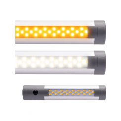 Roadvision LED Interior Strip Lamp 10-30V Amber/White 180mm