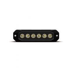Roadvision LED Strobe Module White 10-30V 18W 10 Flash Pattern 6 Led