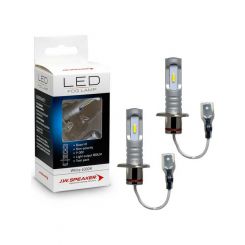 JW 12/24V H1 LED Globe 6000K - Twin Pack