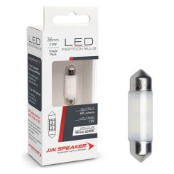 JW LED Festoon (36X10.5) Festoon 12V 6000K 68Lm Pack 1